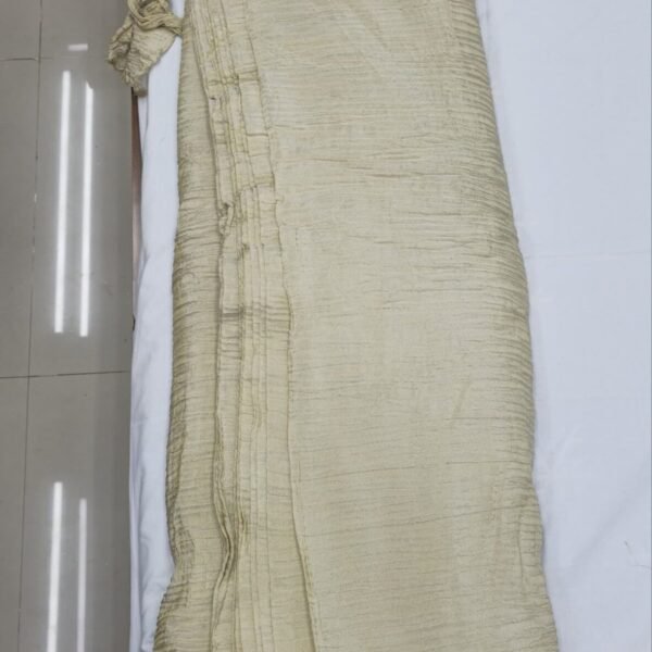 Crushed Dyeable Shimmer Tissue Silk "44"
