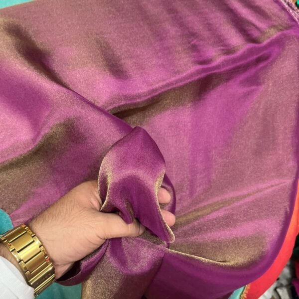Shimmer Tissue Silk Wine Shade "44"
