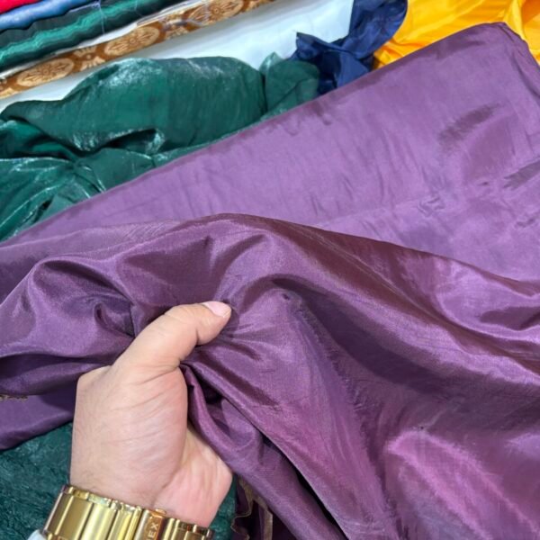 Wine Purple Shade Upada Silk